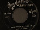 JOHN LEE HOOKER: cold chills all over me / rock me mama MODERN 7