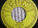 Jerry Lee Lewis  . Sun 288   45  original item.  as new