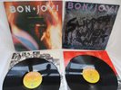 BON JOVI, 2 ALBUMS, 7800* FAHRENHEIT + SLIPPERY WHEN WET, GOOD & VG+ CONDITION