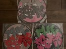 The Scotts x KAWS Picture Disc 3-Pack Vinyl Set (Black, Tan, Pink) Travis Scott