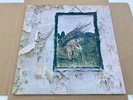 Led Zeppelin 4 version 1 Peter Grant credits inverted feather plum labels