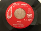Bobby Russell Pinki There Is Something On Your Mind Promo 45 Tear Drop