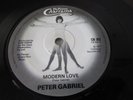 PETER GABRIEL MODERN LOVE NUDE LABEL ORIGINAL UK 45RPM 7