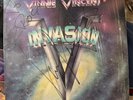 VINNIE VINCENT INVASION ‎All Systems Go LP 1988 US Press Gold Promo Stamp Signed
