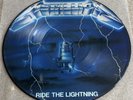 Metallica Ride the Lightning Picture Disc -Original Copy No Barcode