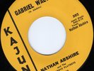 Nathan Abshire & Pinegrove Playboys Gabriel Waltz/Mardi-Gras Song 60s Kajun MINT