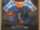 Metallica: Ride The Lightning 1989 Vertigo Picture Disc Die Cut Cover Rare Color