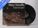 Black Sabbath Live At Last... A-1 B-1 LP Album Vinyl Record BS 001 Nems - EX/EX