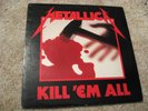 Metallica/ Kill 'Em All/ Banzai/ 1986/ Canada/ Inner sleve/ Black label
