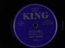 JIMMY RUSHING: i'm so lonely / hi-ho-sylvester KING Single 78 RPM