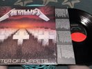 Metallica Master of Puppets Vinyl Record 1986 Original Shrink (EX-VG+)