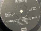 **RAREST** Iron Maiden Killers 1980s BLACK LABEL UK 12” LP Vinyl Record EX+