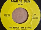 DuSHONS - You Better Think It Over - DOWN TO EARTH - 60's NORTHERN SOUL -70's RE