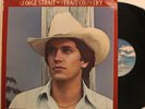 George Strait Lp Strait Country On Mca - Vg++/ Vg++