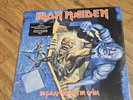 Iron Maiden No Prayer For The Dying LP 1990 RED Vinyl Sealed HYPE STICKER US