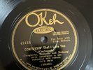 Louis Armstrong Okeh 41448 Confession/if I Could Be With You
