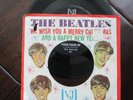 1964 Beatles 45 rpm vinyl Please Please Me/From Me to You Christmas sleeve