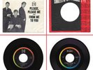BEATLES RARE Please, Please Me / From Me To You VJ PS + Brackets & Oval 45s