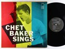 Chet Baker - Sings LP - World Pacific - PJ-1222 Mono DG