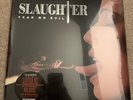 SLAUGHTER-FEAR NO EVIL Red &Black Splatter Double Vinyl SEALED LP Remastered NEW