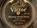 Victor 19123 - 78rpm Record - James P Johnson (Bleeding Hearted Blues / Cant Do)