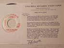 White Label Promo 45 Bob Dylan 