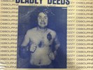 Ozzy Osbourne deadly deeds vinyl record 2LP set w/randy rhoads 1981 (SUPER RARE)