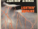 LIGHTNIN' HOPKINS – LIGHTNIN' STRIKES - VINYL LP LP-1044 VEE JAY - VG+ - A9