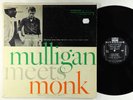 Thelonious Monk - Mulligan Meets Monk LP - Riverside - RLP 1106 Black Label DG