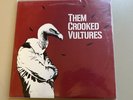 Them Crooked Vultures - 2009 Press Vinyl LP Queens Of The Sone Age, Foo Fighters
