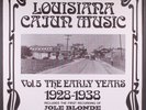 VARIOUS: louisiana cajun music, vol. 5 OLD TIMEY 12