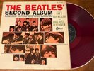 THE BEATLES' SECOND ALBUM Japan RED colored vinyl MONO LP Odeon OR-7058 VG/VG+