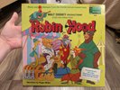 Walt Disney's: Robin Hood with Book   Vinyl LP   #3810   1973