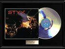 STYX KILROY WAS HERE WHITE GOLD PLATINUM RECORD LP RARE NON RIAA AWARD