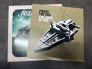 Pierce The Veil Collide With The Sky Limited Blue Vinyl w Signed Art Print New