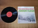 1970s EXCELLENT Johnny Cash – The Christmas Spirit 8917 LP33