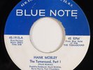 Jazz 45 HANK MOBLEY The Turnaround BLUE NOTE VG+ HEAR d