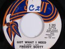 Funk Breaks 45 FREDDY SCOTT Got What I Need SHOUT promo HEAR d