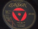Johnny Cash I Walk The Line/Get Rhythm 45 London HL 8358 UK VG+ Vinyl 1957