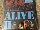 KISS Alive II Sealed 45th Anniversary Red & Blue Swirl Vinyl LP 2022