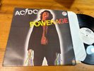 LP ITALY 1978 1ST AC/DC – Powerage -- RARE PROMO