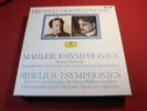 Mahler Sibelius  SYMPHONIEN  Kubelik Karajan Okko Kamu - DGG 20 Lp-Box near mint