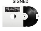 Autographed Signed Nas DJ Premier Light Years Day Ones White Label Vinyl LP