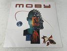 Moby - Black/White Marble on Blue Vinyl LP Record *Read*
