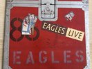 The Eagles Live LP Album Original Poster Inserts Asylum Records BB-705 Sterling