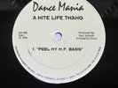 PAUL JOHNSON A NITE LIFE THANG DANCE MANIA DM069 US VINYL 12