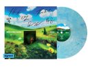 RAINBOW KITTEN SURPRISE Bones SIGNED Blueberry Colored Vinyl LP New