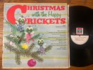 Christmas With The Happy Crickets LP Grand Prix Mono Holiday VG+
