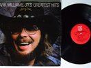 HANK WILLIAMS JR. Greatest Hits ELEKTRA LP VG+
