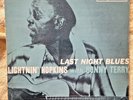 Lightnin Hopkins with Sonny Terry, Last Night Blues, 1961 Prestige BVLP 1029
